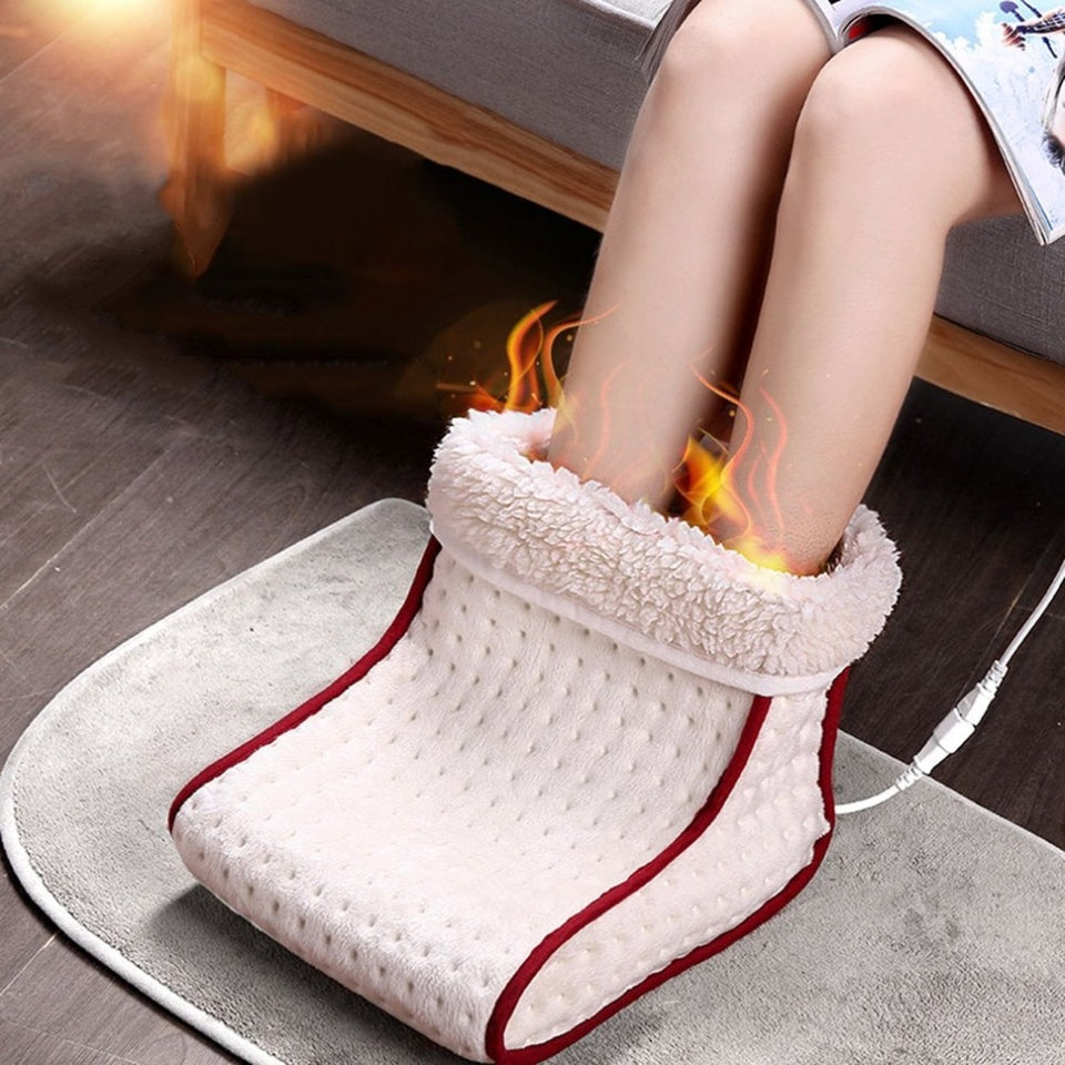 Heated Electric Warm Foot Warmer Massage