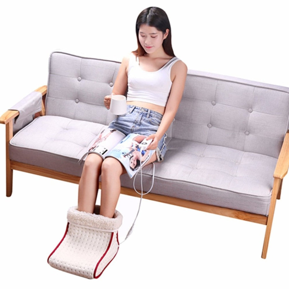 Heated Electric Warm Foot Warmer Massage